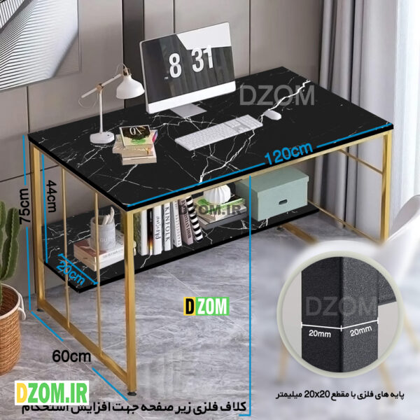 میز اداری دیزم مدل CD_45A741_120_SB - تصویر 2