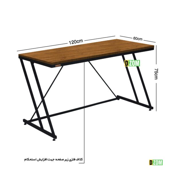 میز اداری دیزم مدل TLD-6-120-8ONE - تصویر 2