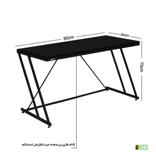 میز اداری دیزم مدل TLD-77E25-90BONE - تصویر 2